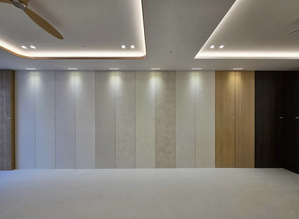 양산 물금 · LIV DESIGN 사무실 업무 공간 — 소재를 비교하는 업무 공간