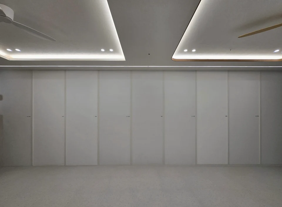 양산 물금 · LIV DESIGN 사무실 수납 — 벽면 수납